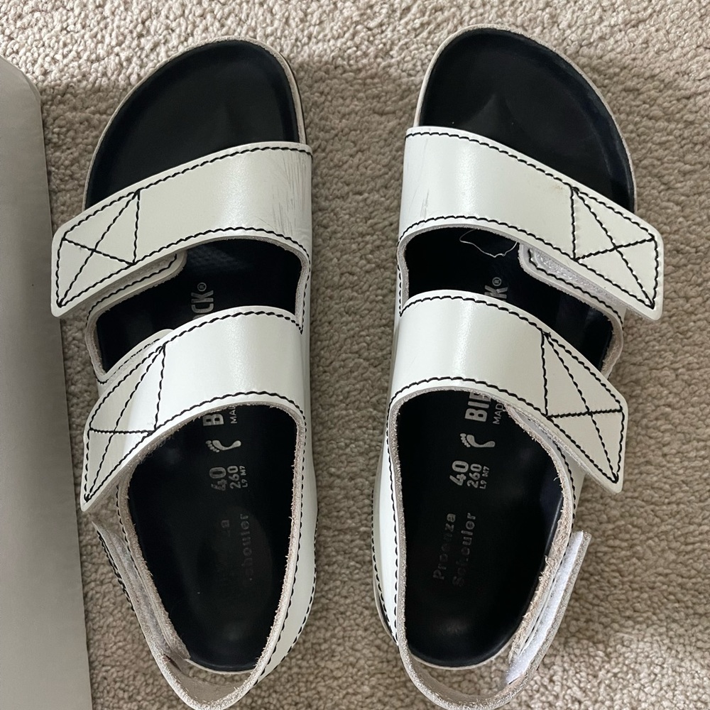 Women Proenza Schouoer x Birkenstock Milano sandals